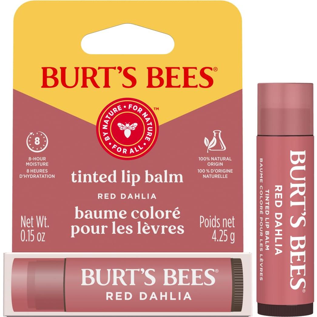 Bálsamo Labial Tinte Burt's Bees Dahlia Rojo 4.25g