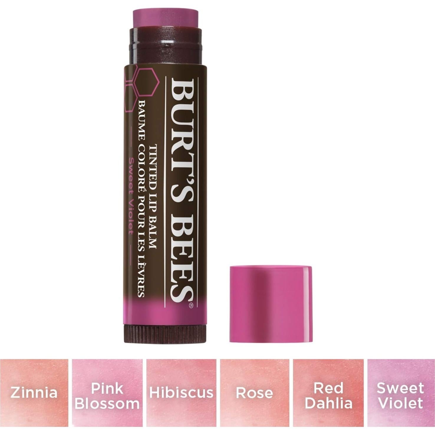Bálsamo Labial Tinte Natural Burt's Bees Violeta Dulce 20g
