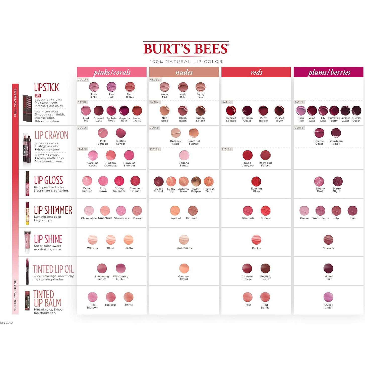 Bálsamo Labial Tinte Natural Burt's Bees Violeta Dulce 20g