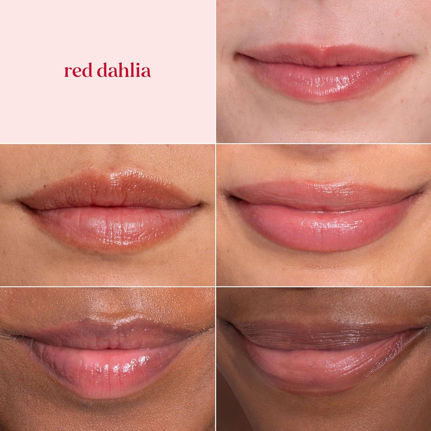 Bálsamo Tinte de Labios Burt's Bees Dahlia Rojo 2 en 1