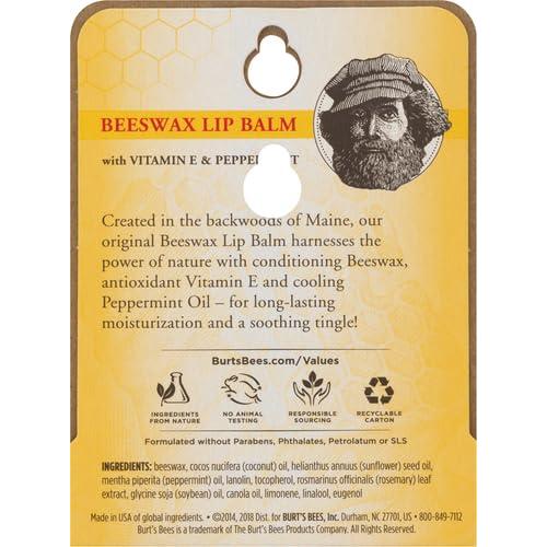 Bálsamo Labial Burt's Bees Cera de Abeja 6 Unidades 4.25g