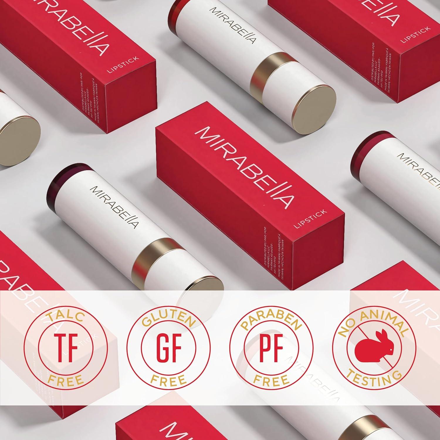 Barra de Labios Hidratante Mirabella Mate Rosado 13.6g