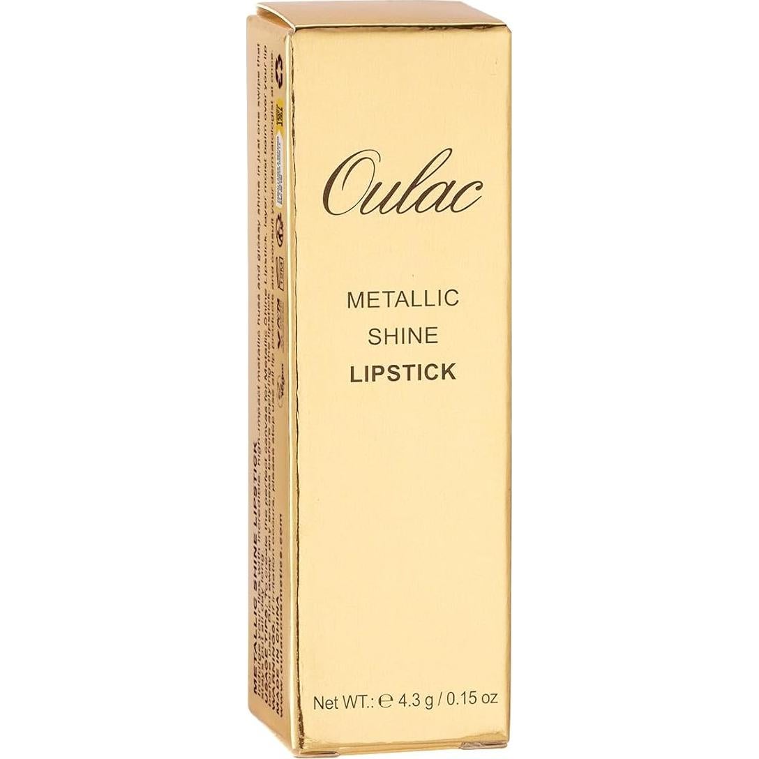 Labial Mate Oulac GM11 Aurora - Acabado Metálico Brillante 32g