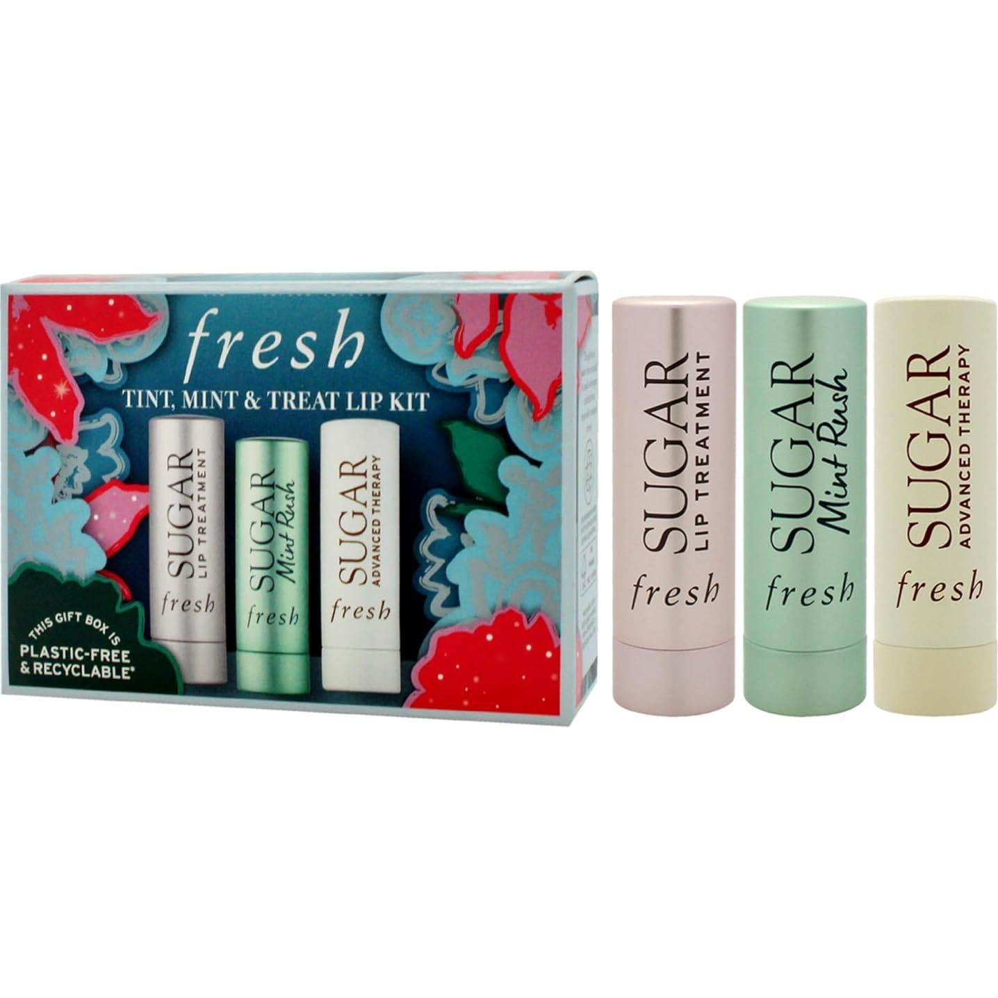 Kit de Labios Fresh Tint, Mint y Treat - 3 Piezas 49.6g