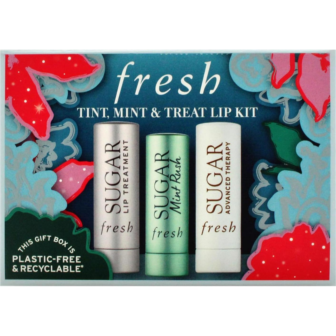 Kit de Labios Fresh Tint, Mint y Treat - 3 Piezas 49.6g