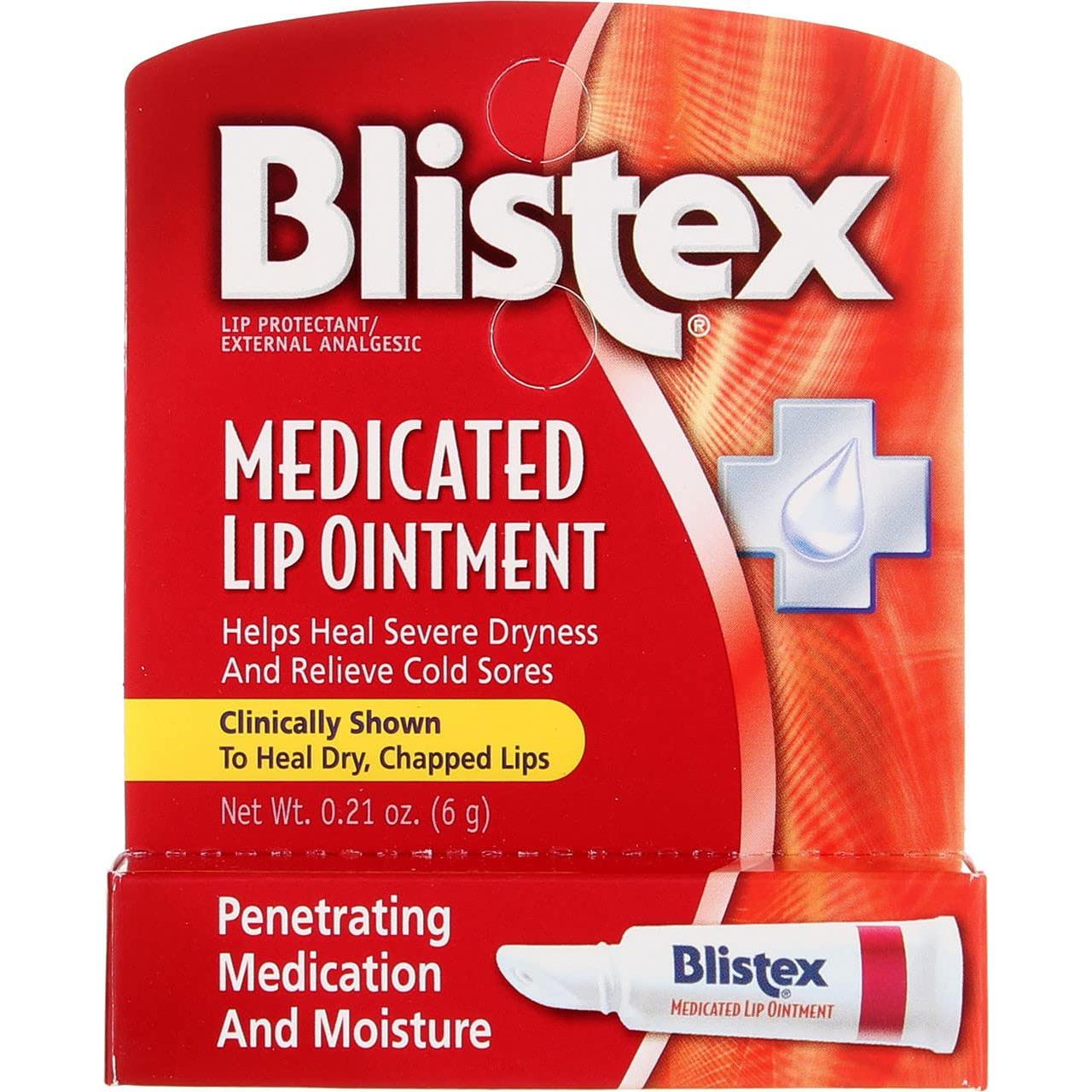 Ungüento Labial Medicado Blistex 8 x 6 g - Hidratante