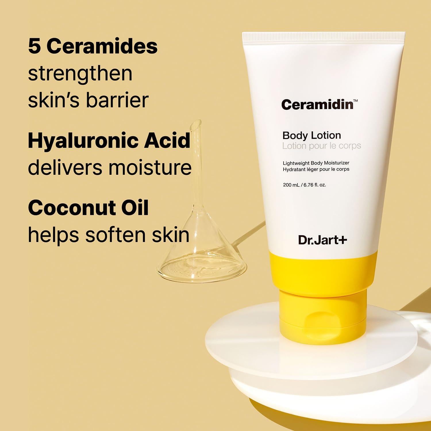 Loción Corporal Hidratante Dr.Jart+ Ceramidin 200 ml