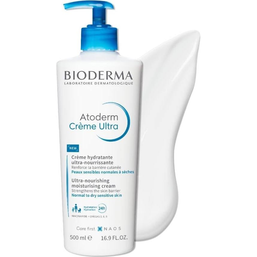 Crema Hidratante Atoderm Ultra Bioderma 500 ml x2