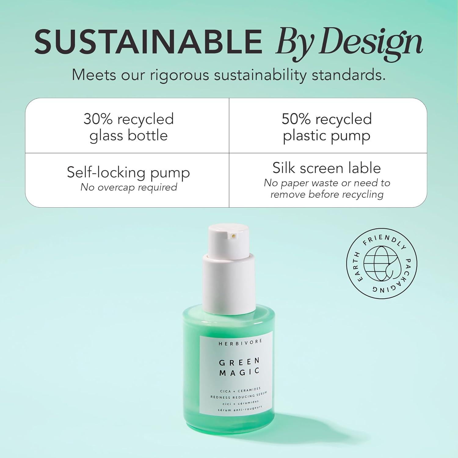 Suero Reductor de Enrojecimiento HERBIVORE 30mL Vegano