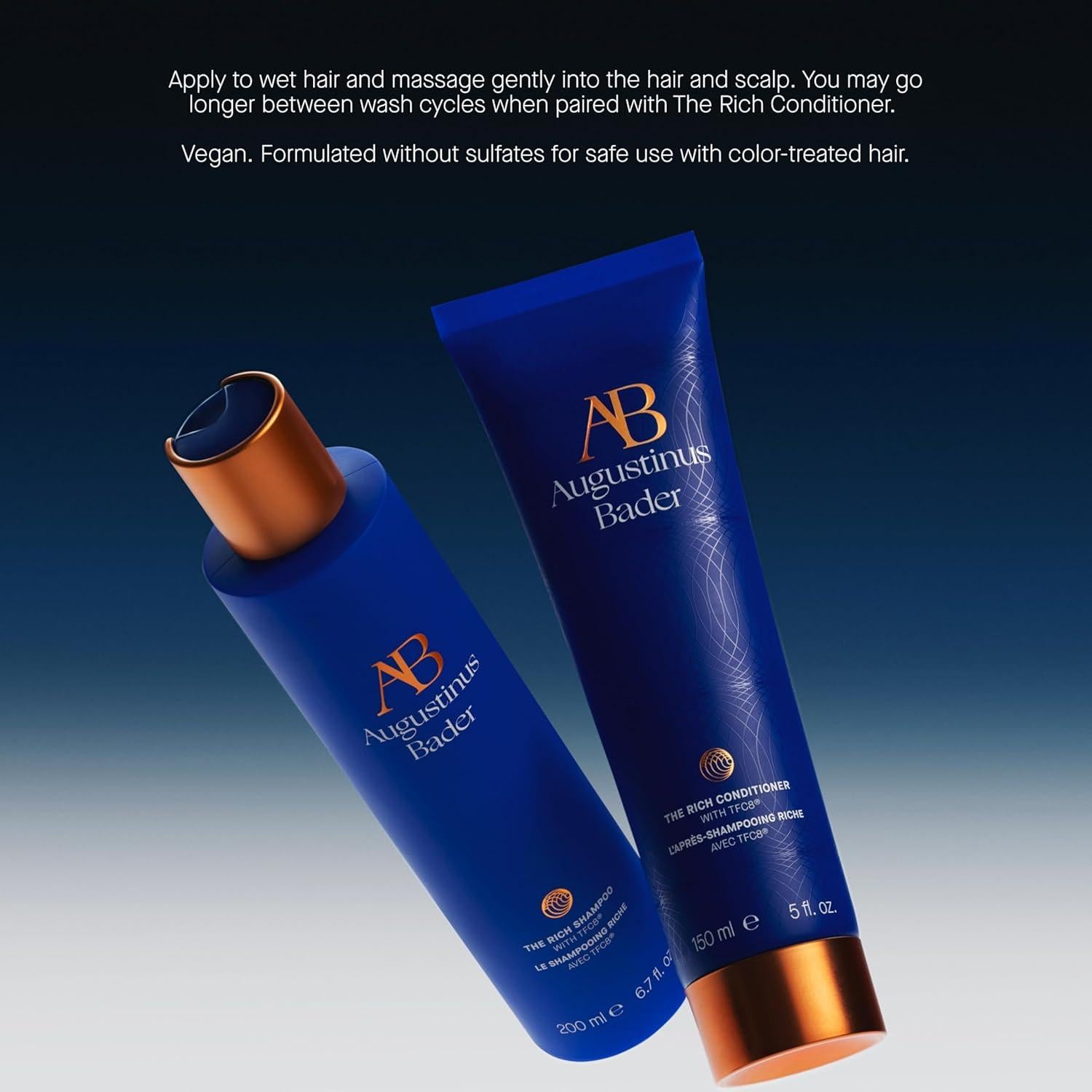 Champú Rico Augustinus Bader para Mujeres 198.1 ml Azul