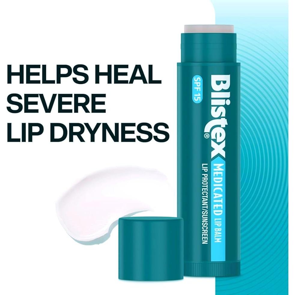 Bálsamo Labial Medicado Blistex SPF 15 - Paquete de 8 x 4.25g