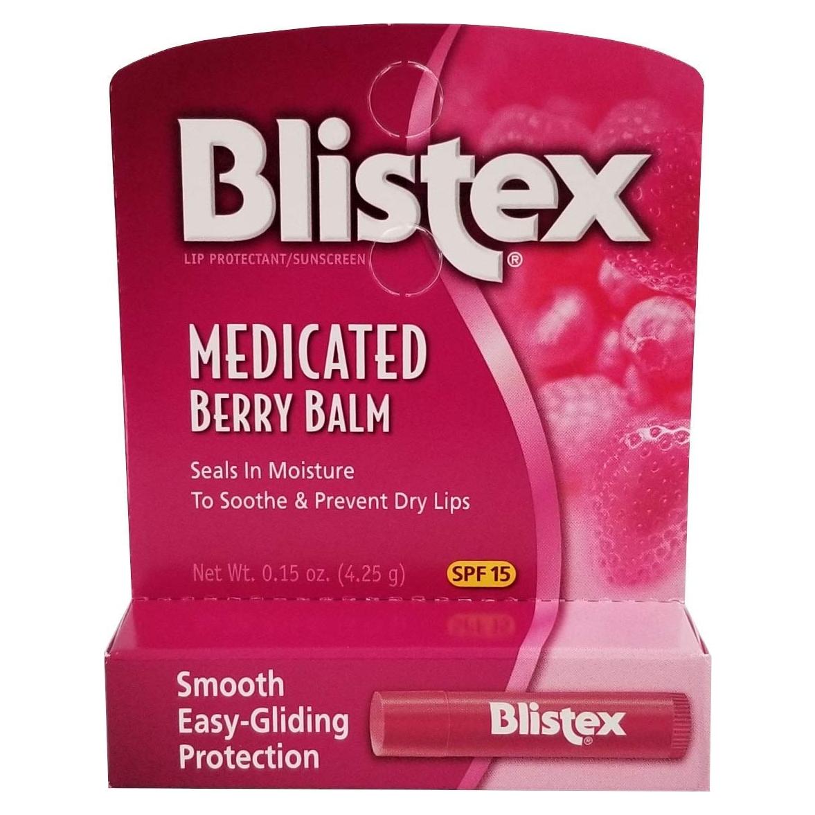 Bálsamo Labial Medicado Blistex Sabor Berry SPF 15 4.25 g