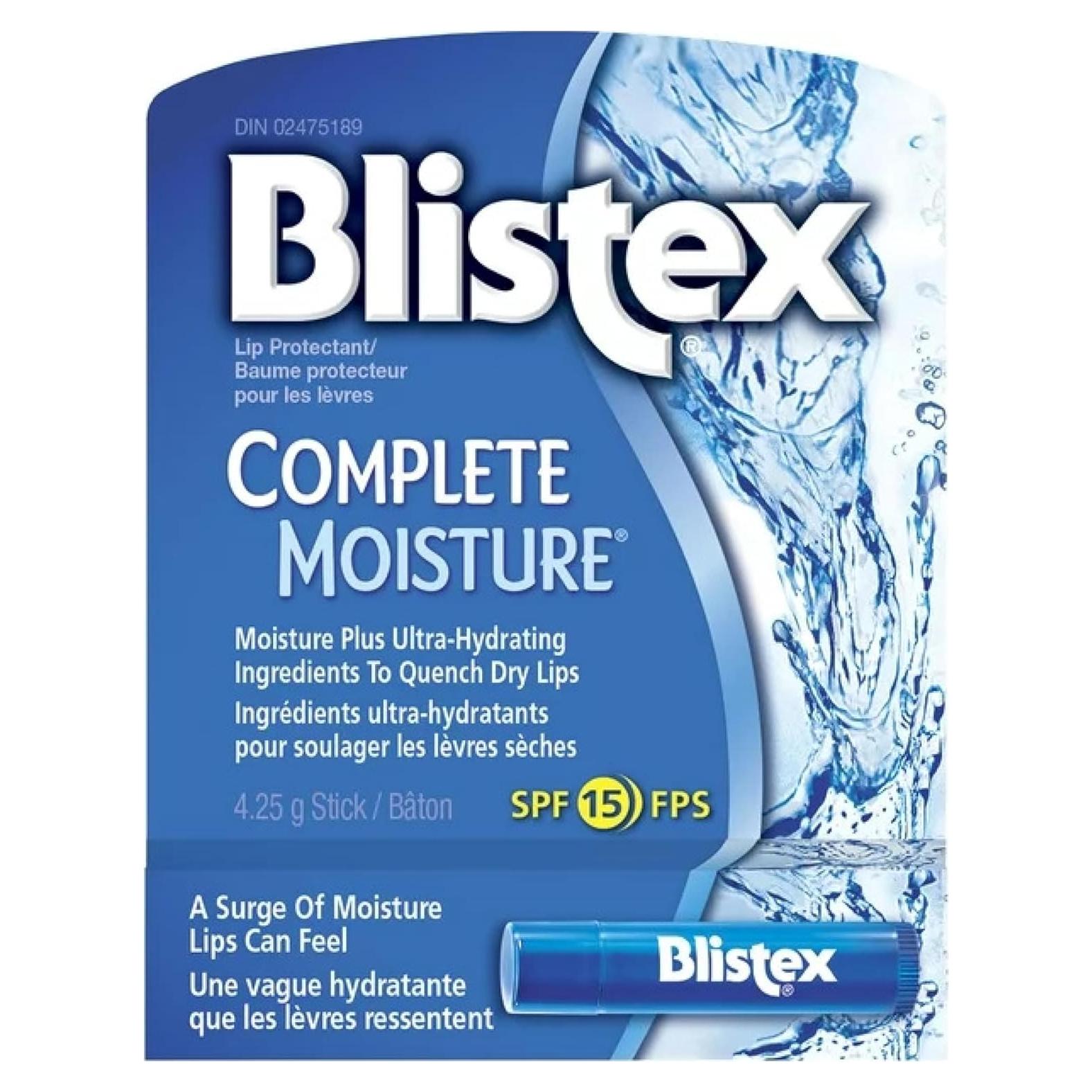 Bálsamo Labial Hidratación Completa Blistex 3x4.25g