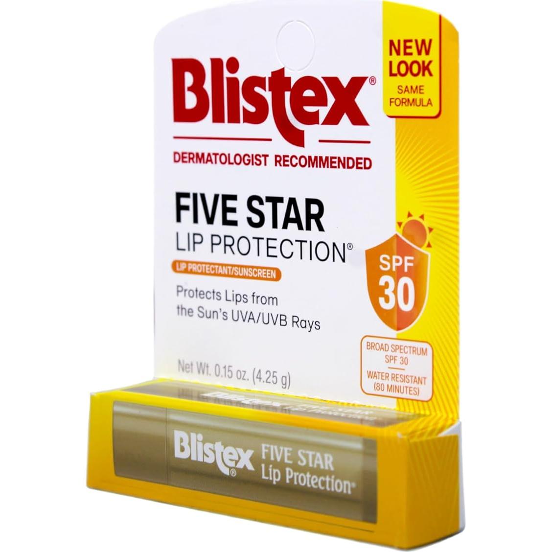 Protección Labial Blistex Five Star SPF 30 - 4.25 g