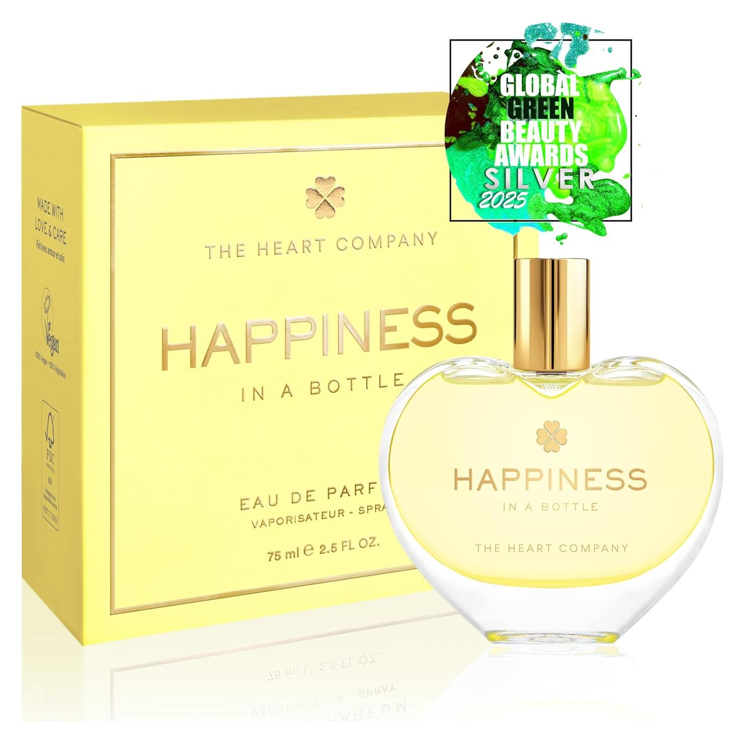 THE HEART COMPANY Perfume Cítrico Vegano 75ml - Felicidad en Botella