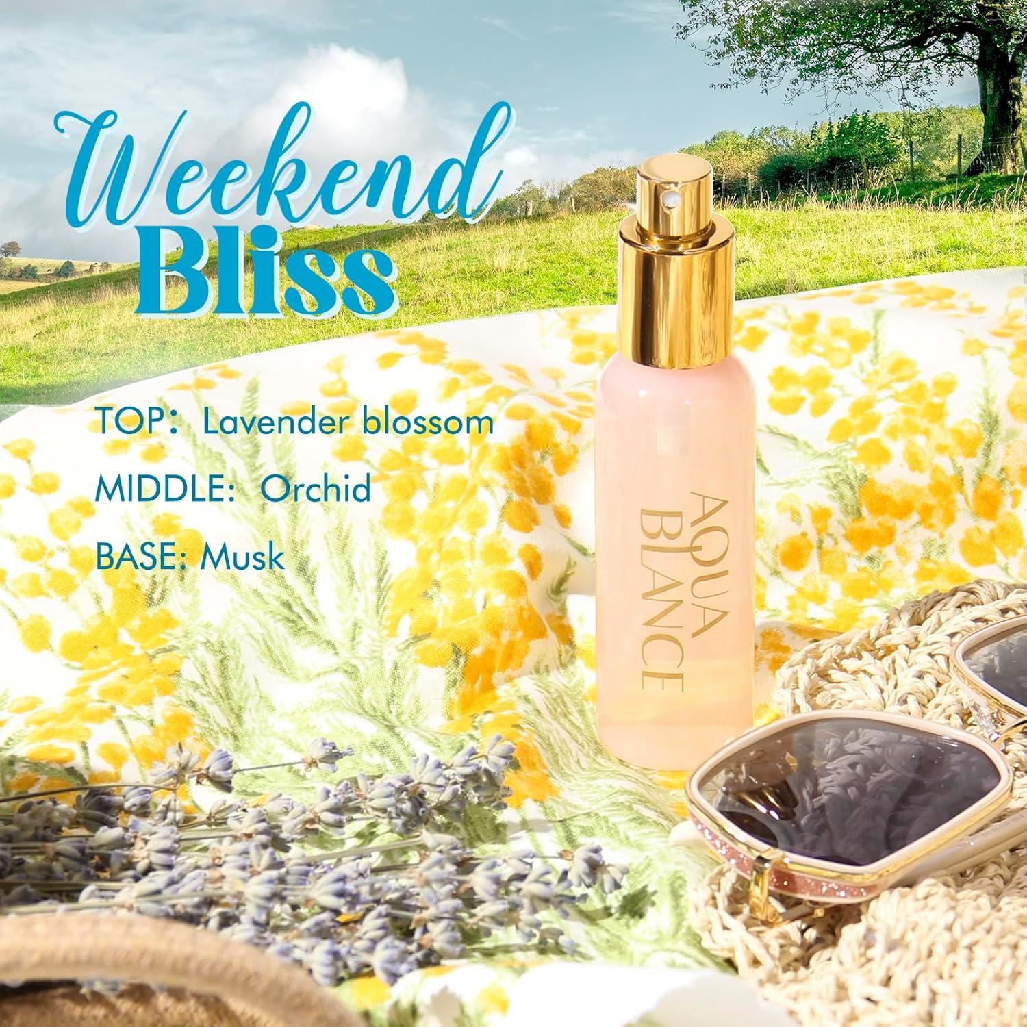 Set de Spray Corporal AQUA BLANCE 60ml - 3 Fragancias