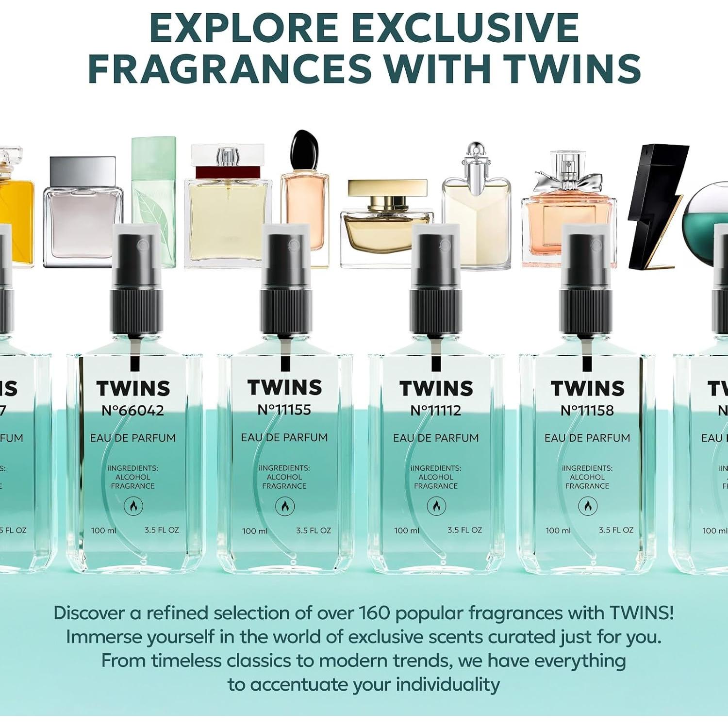 Perfume Eau de Parfum TWINS Impresión de Flor.b 100 ml