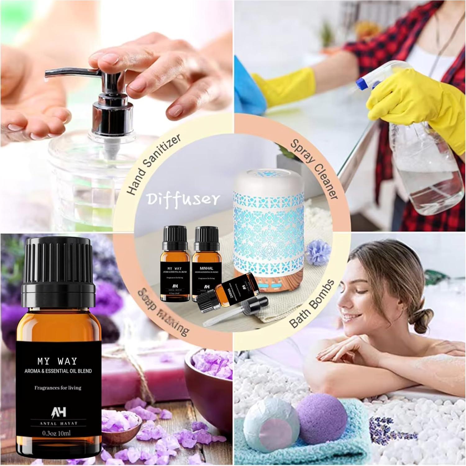 Aceite Difusor Antal Hayat 10 mL Baccarat Rouge 540 - Aroma de Lujo