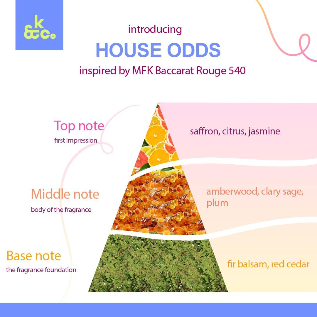 Difusor de Fragancia Klone & Co. House Odds 30ml - Ámbar, Jazmín, Azafrán, Cedro