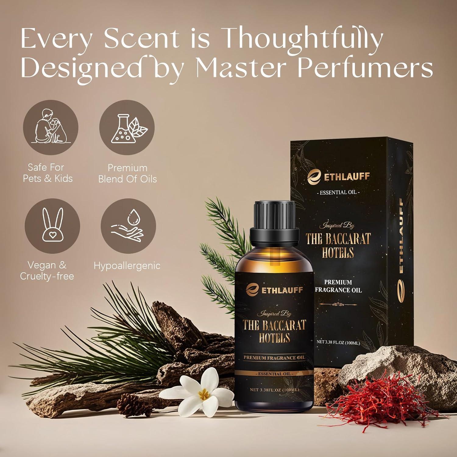 Aceite Difusor de Lujo Ethlauff 100 ml Aroma Baccarat