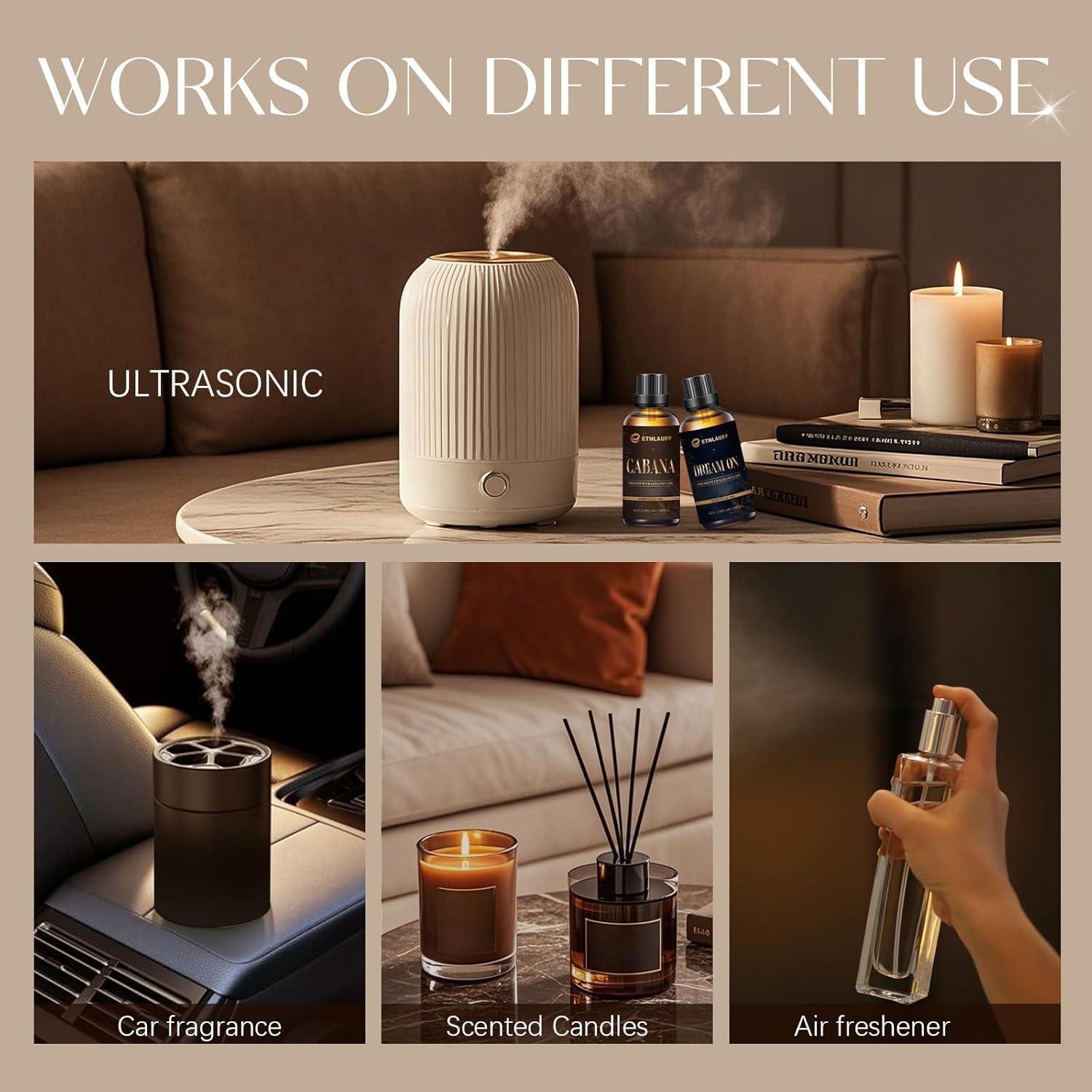 Aceite Difusor de Lujo Ethlauff 100 ml Aroma Baccarat