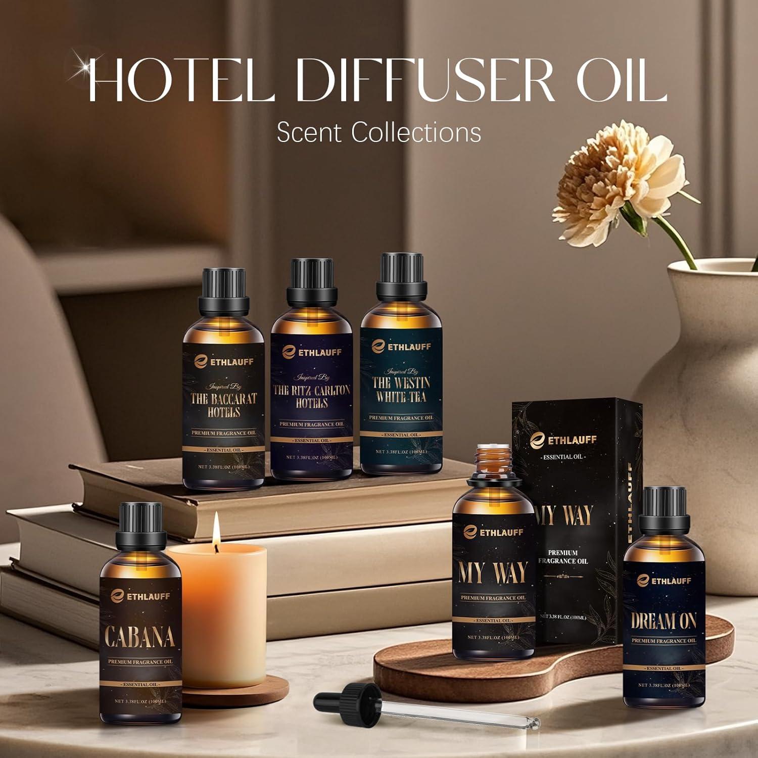 Aceite Difusor de Lujo Ethlauff 100 ml Aroma Baccarat