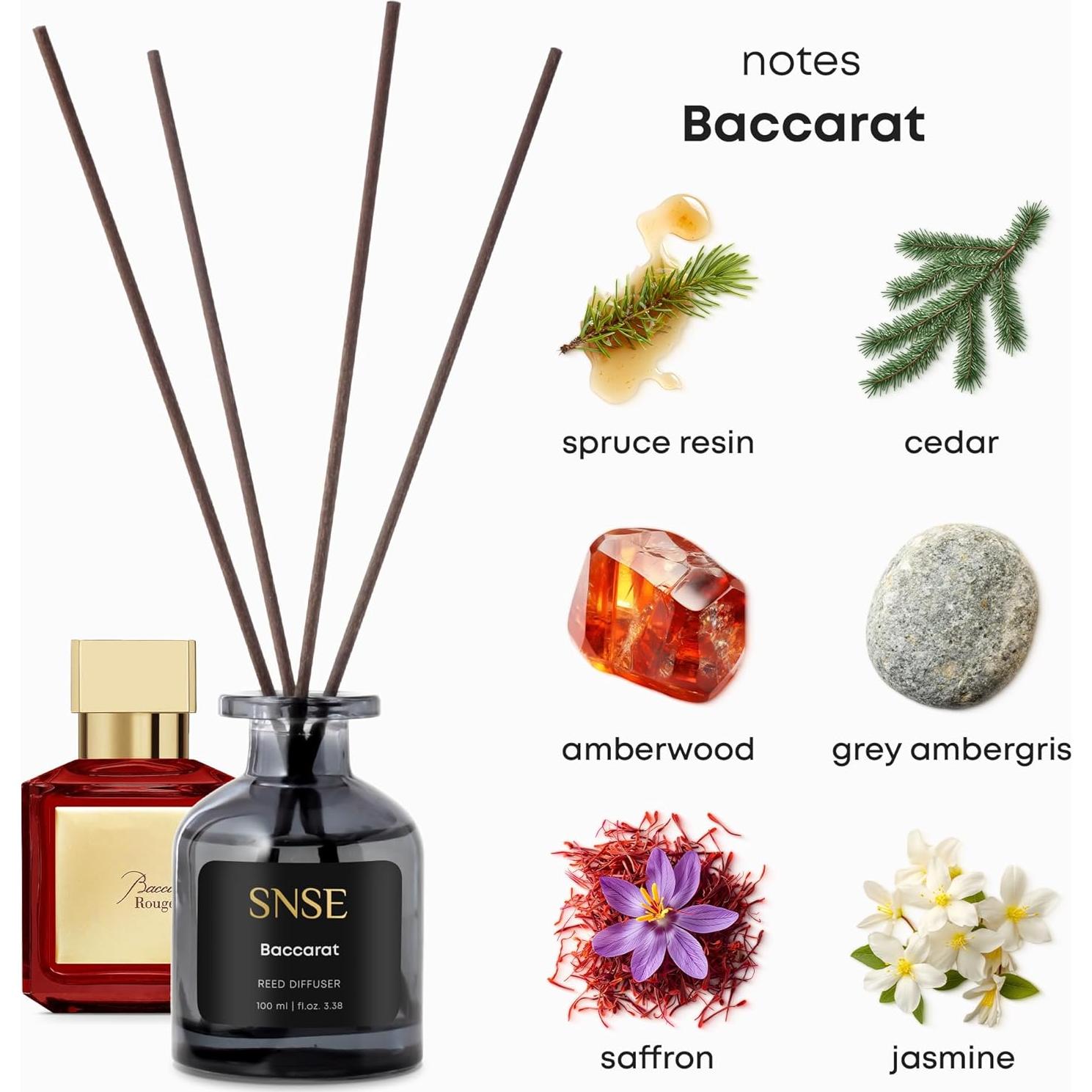 Difusor de Varillas SNSE Baccarat 100ml Aroma de Perfume