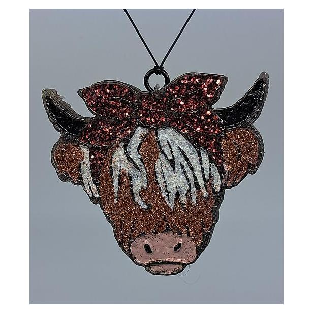 Ambientador de Auto Vaca Con Lazo Baccarat Rouge 540 Duradero