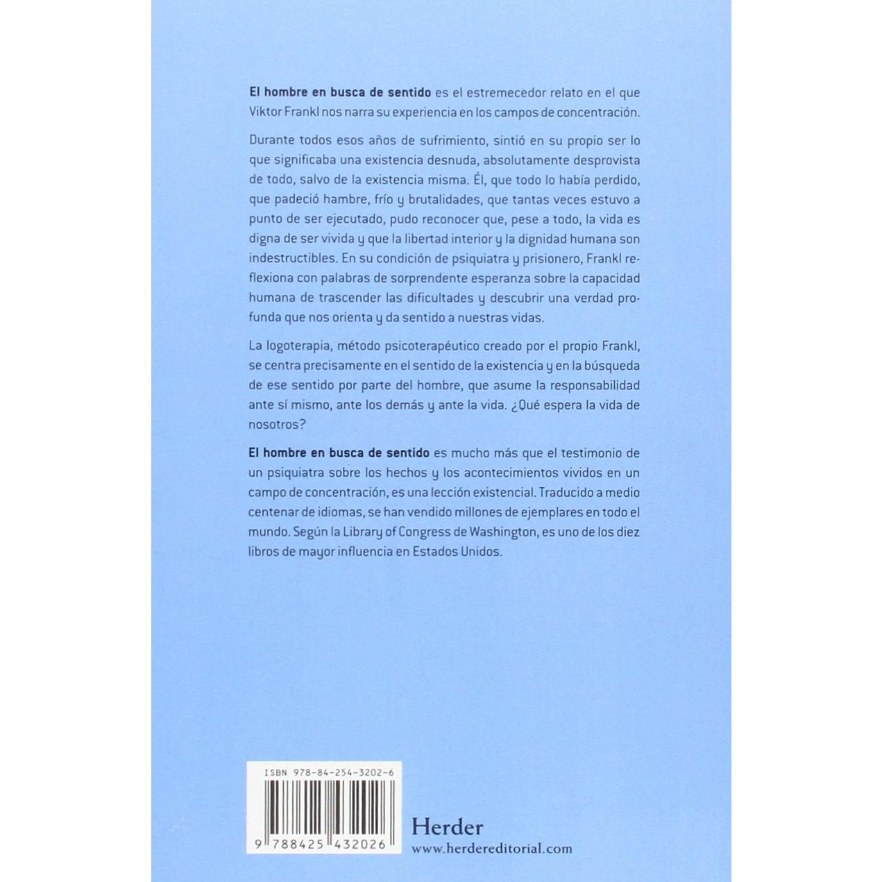 El hombre en busca de sentido (Spanish Edition)