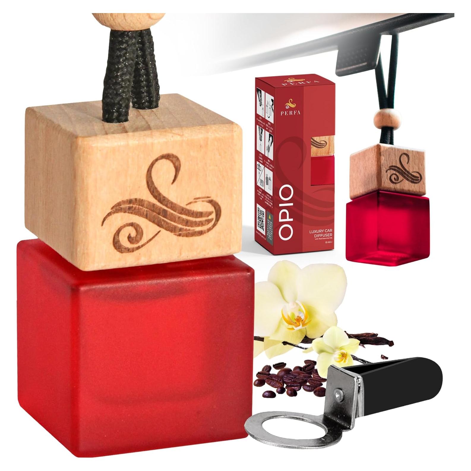 Ambientador de coche Perfa Black Opium para mujeres - Aroma fuerte