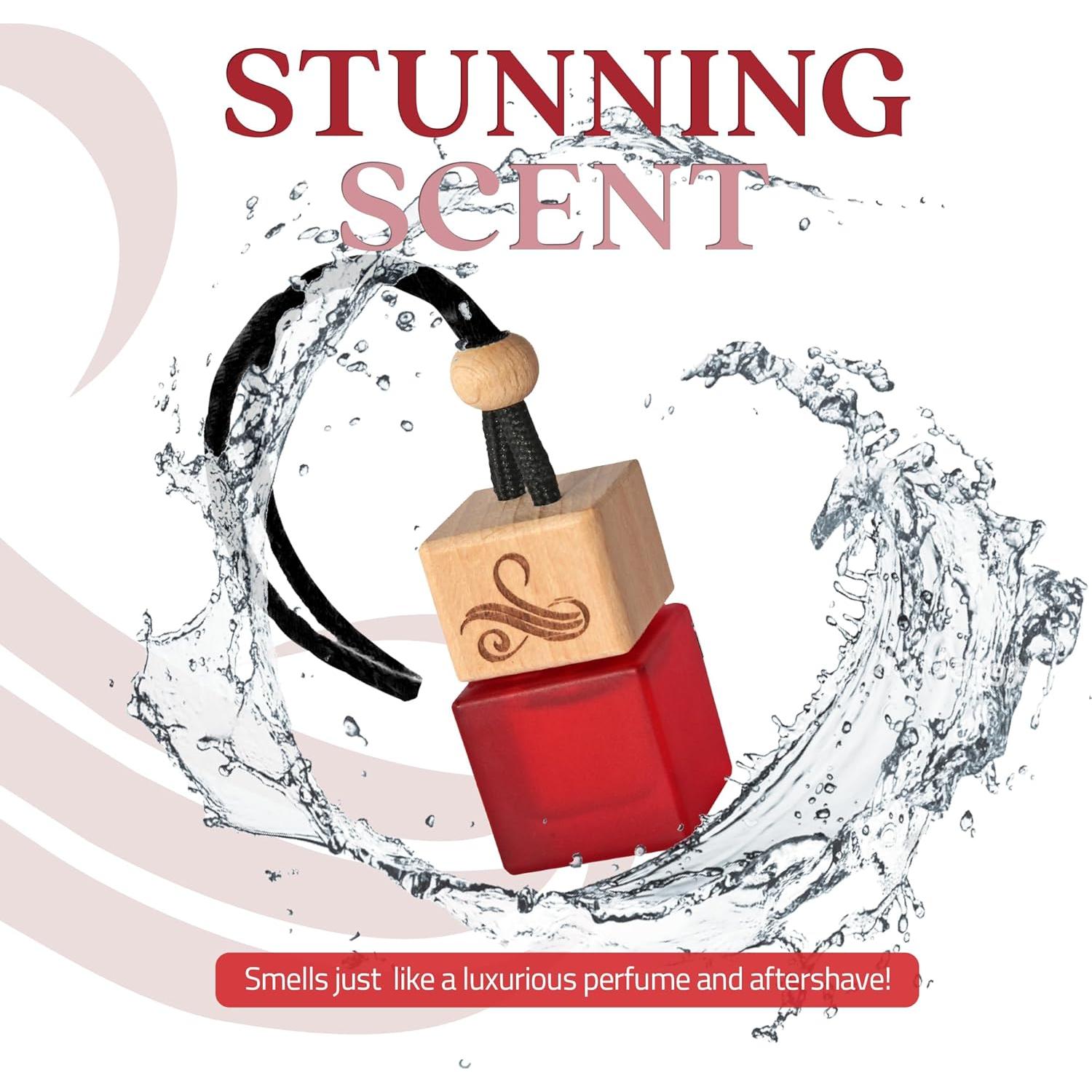 Ambientador de coche Perfa Black Opium para mujeres - Aroma fuerte