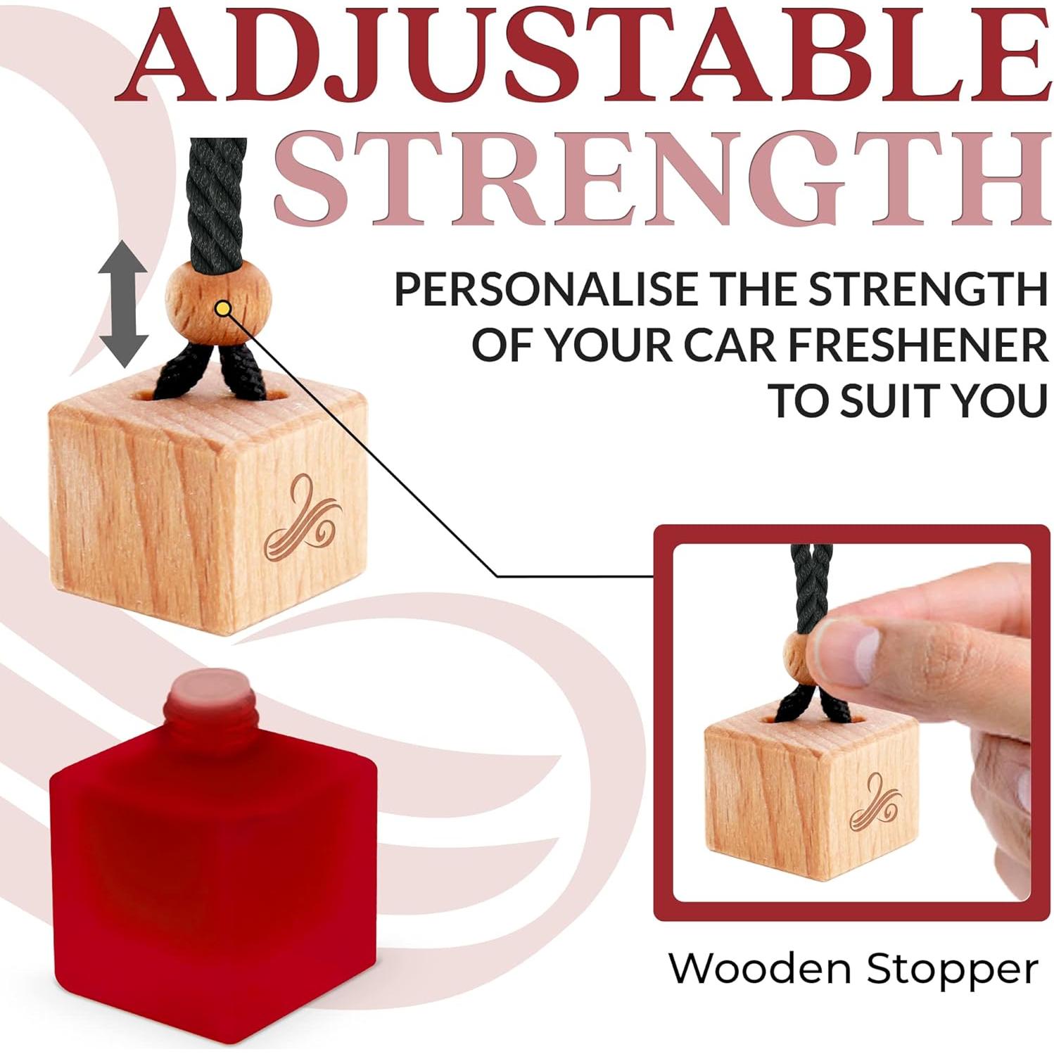 Ambientador de coche Perfa Black Opium para mujeres - Aroma fuerte