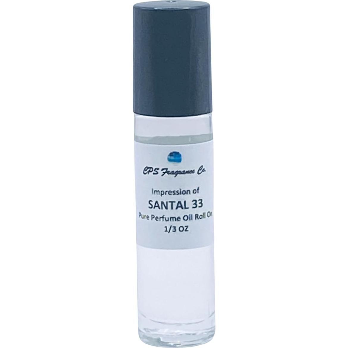 Aceite de Perfume Puro SANTAL 10ml Roll On Sin Alcohol
