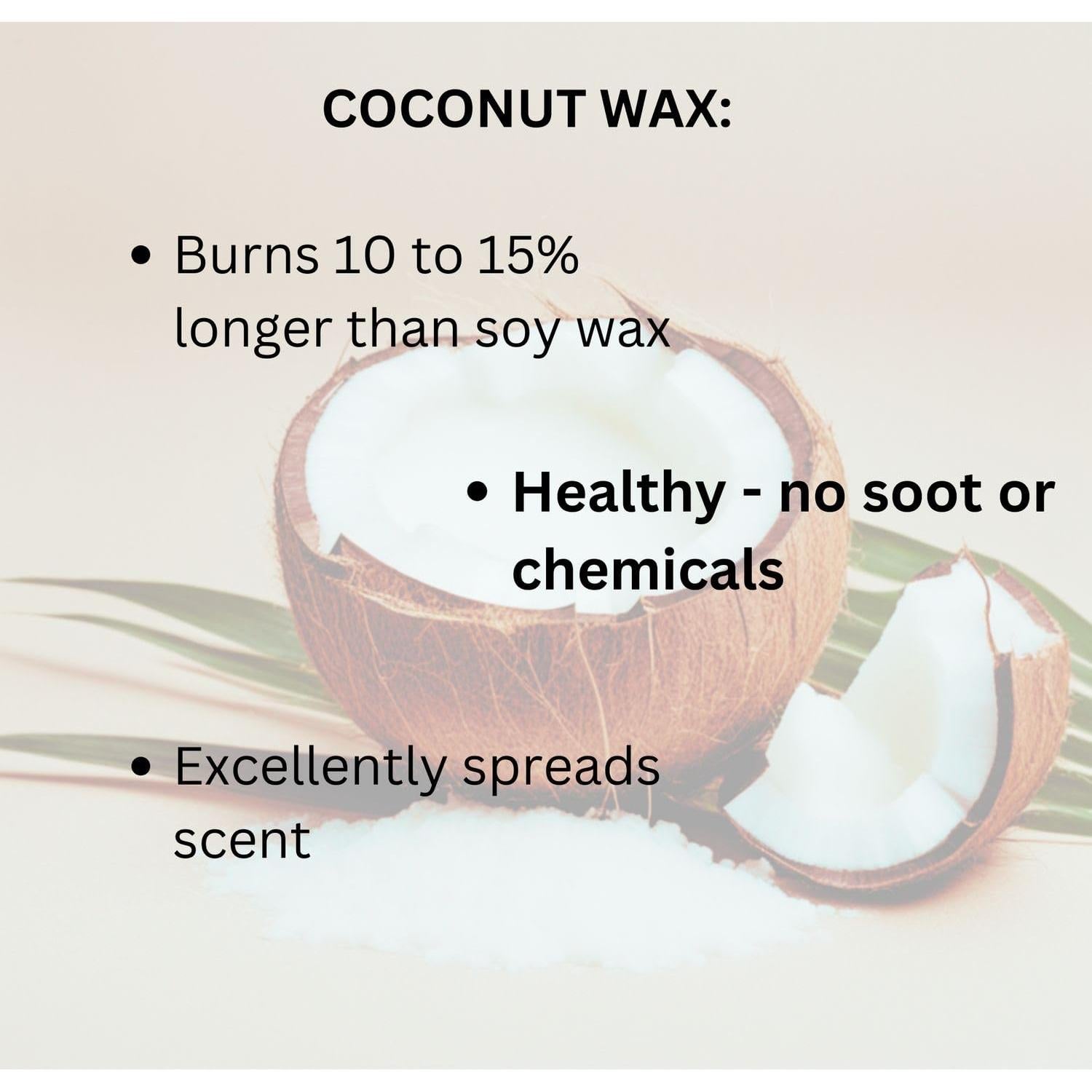 Vela Aromática J'ADORE 10 oz - Cera de Coco - 50 Horas