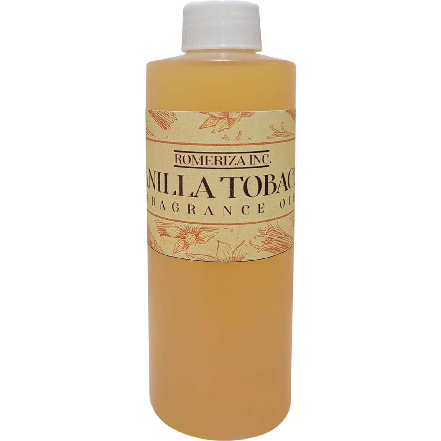 Aceite de Fragancia Orgánico Tabaco de Vainilla 118 ml ROMERIZA INC