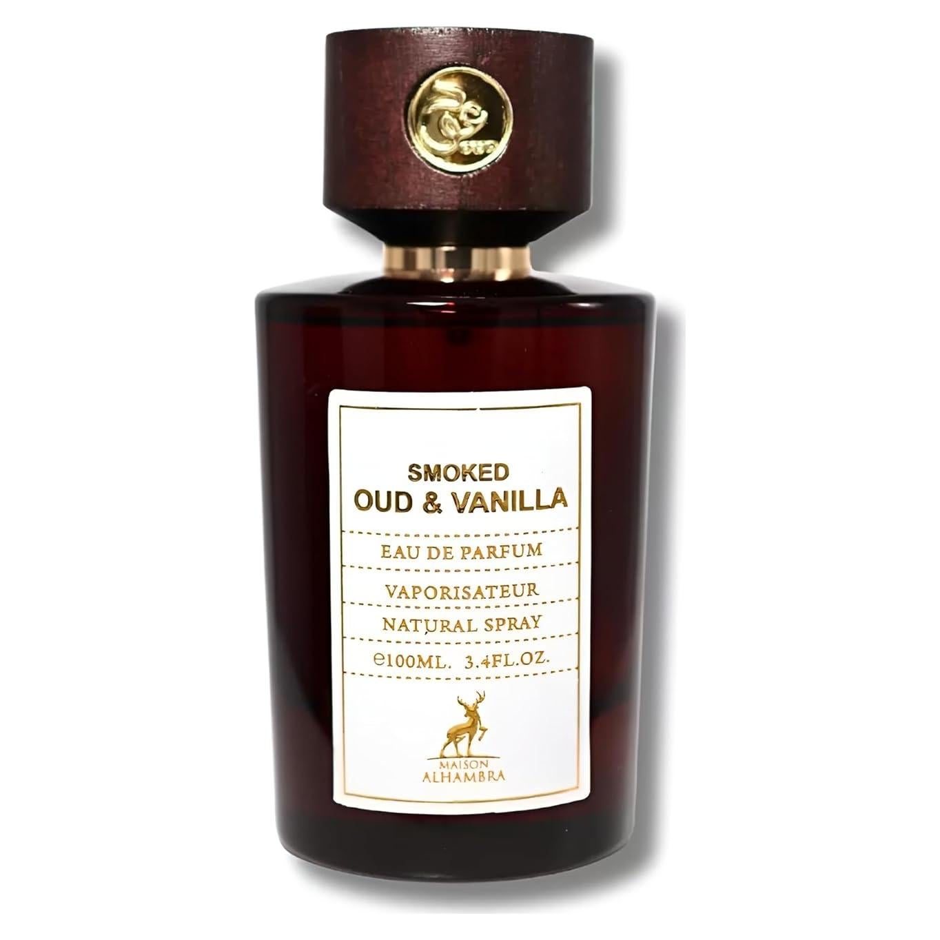 Eau de Parfum Unisex Maison Alhambra Oud Ahumado y Vainilla 100 ml