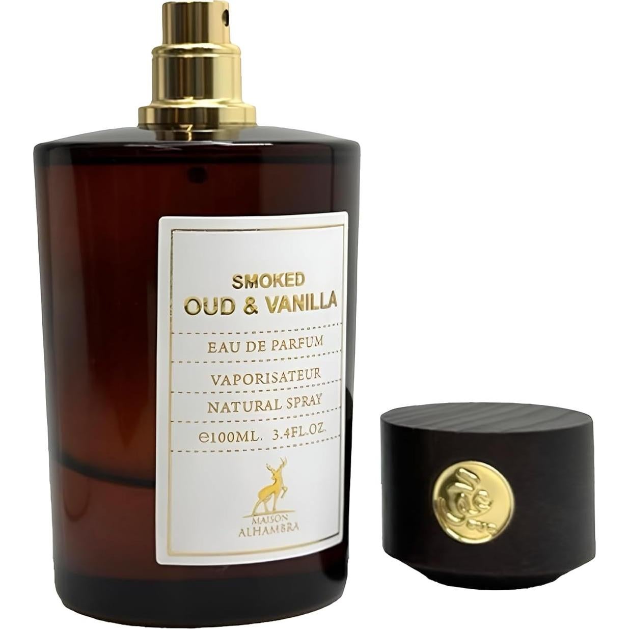 Eau de Parfum Unisex Maison Alhambra Oud Ahumado y Vainilla 100 ml