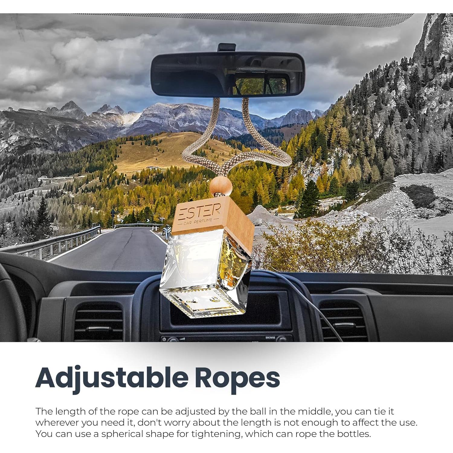 Ambientador de Auto Ester - Perfume de Lujo Tabaco Dulce 30 ml