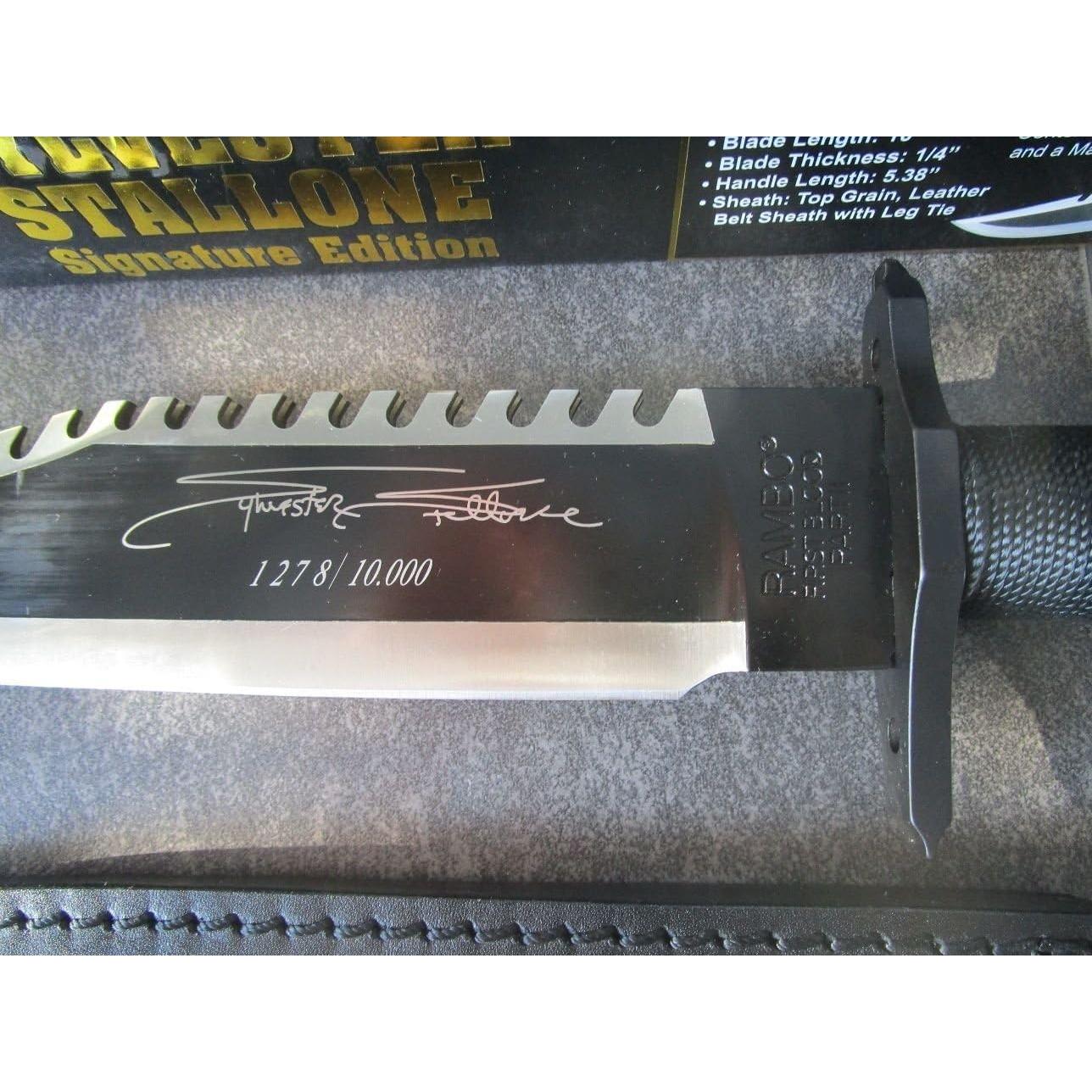 Cuchillo de Supervivencia Rambo RB9295 25.4 cm Edición Limitada