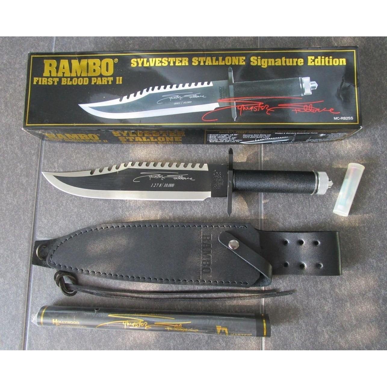 Cuchillo de Supervivencia Rambo RB9295 25.4 cm Edición Limitada