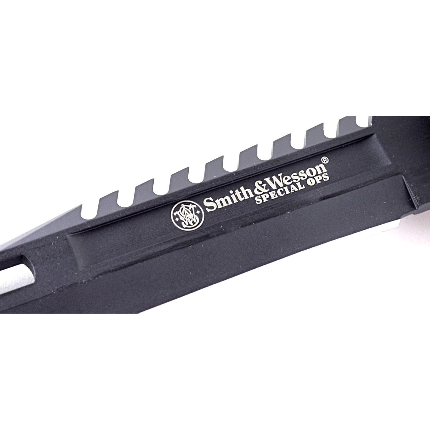 Cuchillo de hoja fija Smith & Wesson SW3B 32.6 cm Bowie EDC