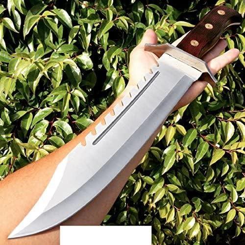 Machete Táctico Rambo Snake Eye 41.91 cm con Funda Nylon