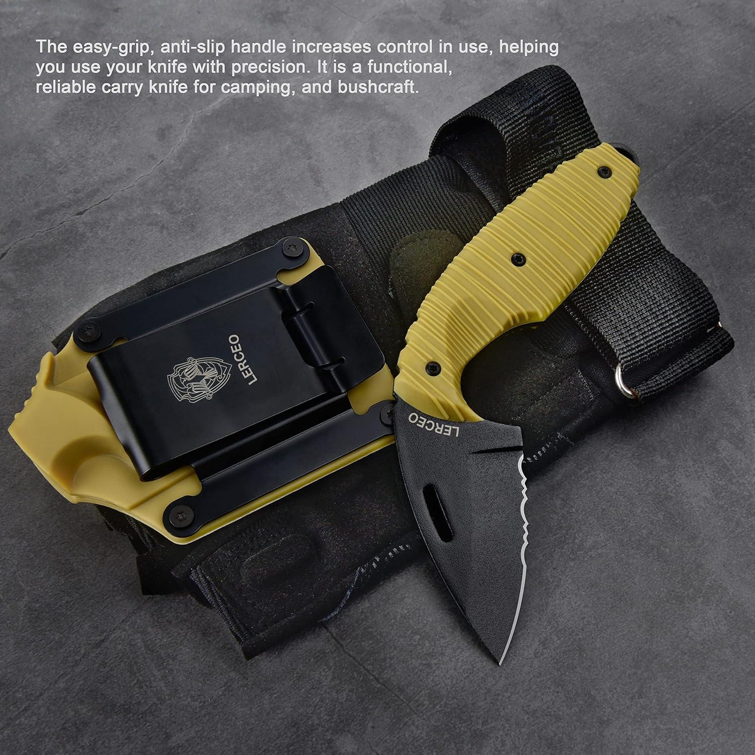 Cuchillo de Hoja Fija LERCEO TDI 15 cm Acero Inoxidable