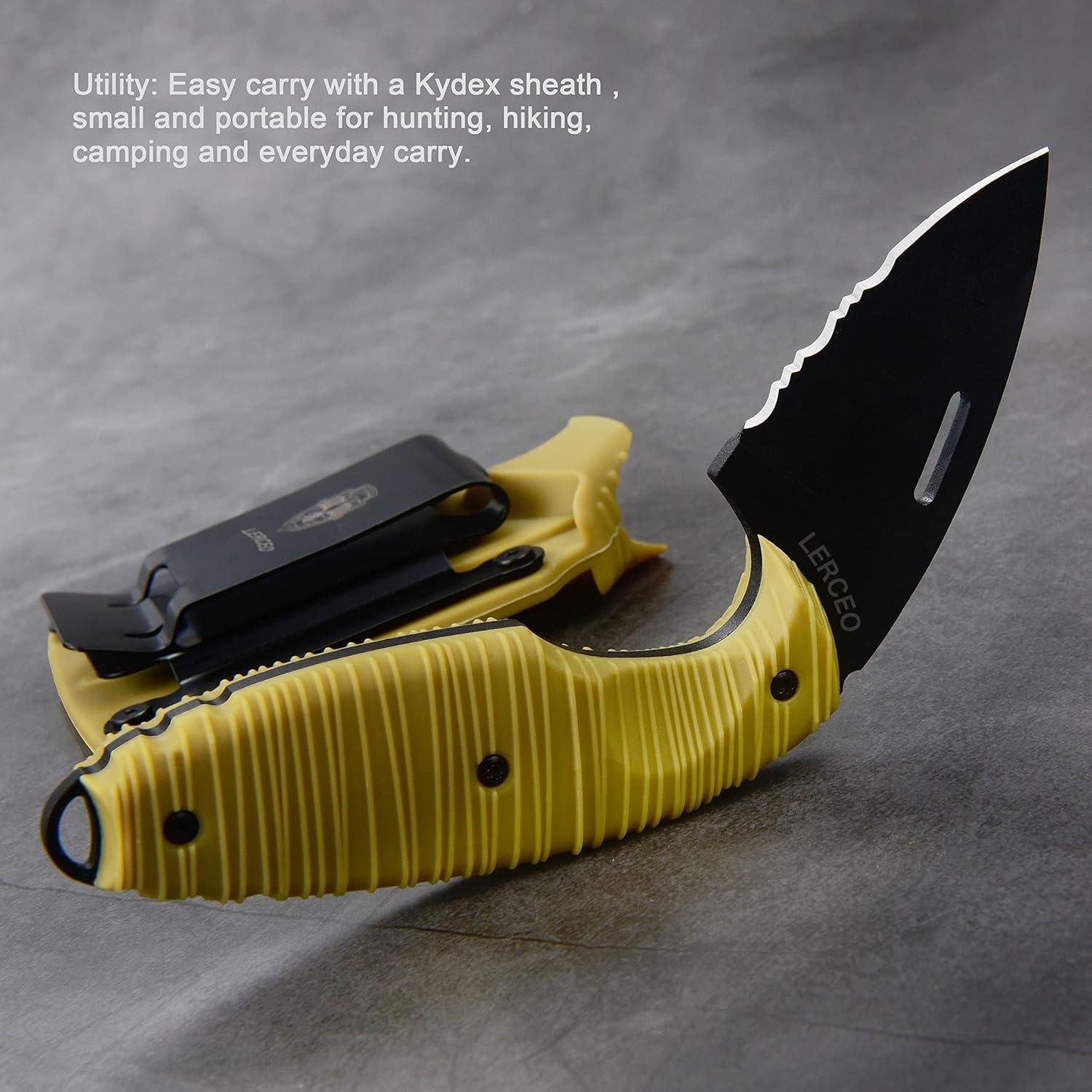 Cuchillo de Hoja Fija LERCEO TDI 15 cm Acero Inoxidable