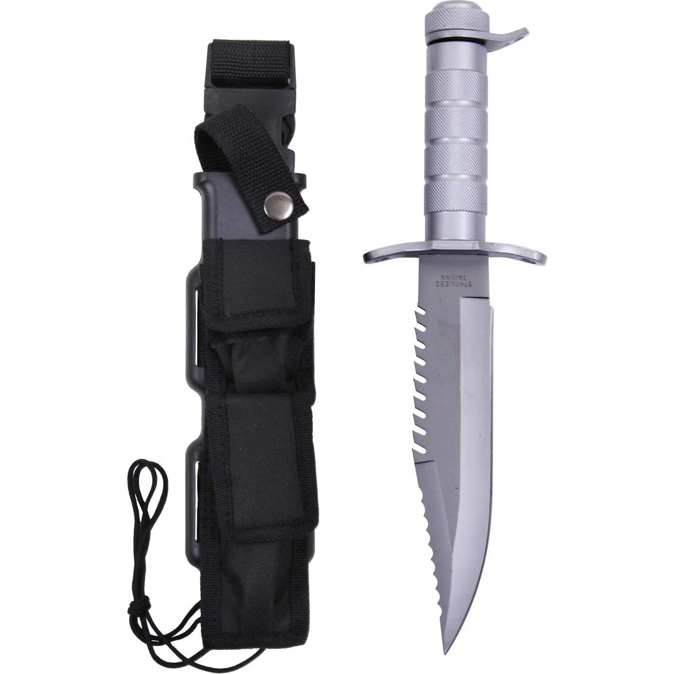 Cuchillo de Supervivencia Rothco Ramster Acero Inoxidable 19cm
