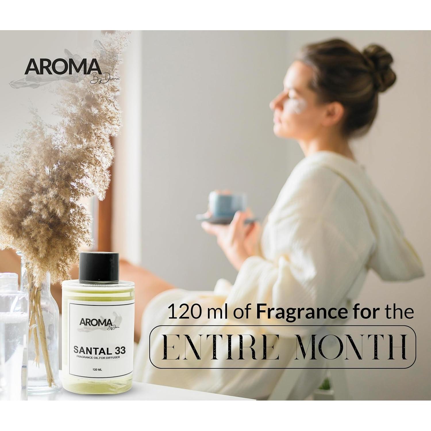 Aceite Esencial Santal 120ml - Aroma by Diane - Fragancia Natural