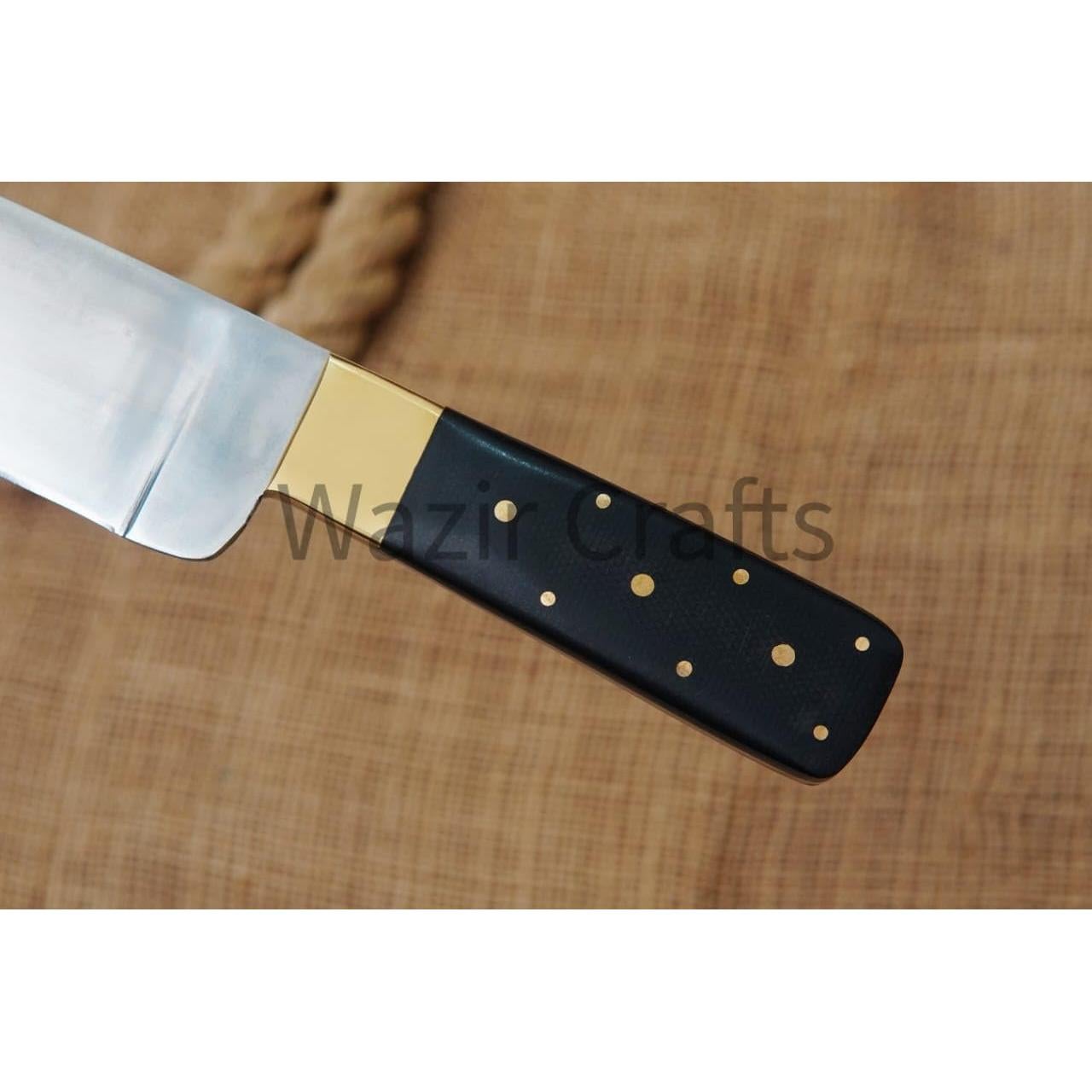 Cuchillo Bowie Grande Genérico 43.18 cm con Funda Negra
