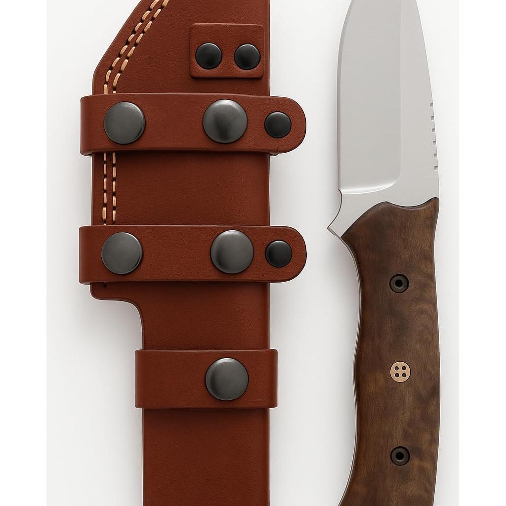 Cuchillo Rastreador FH TRADERS de Caza Hoja Fija 24.4cm