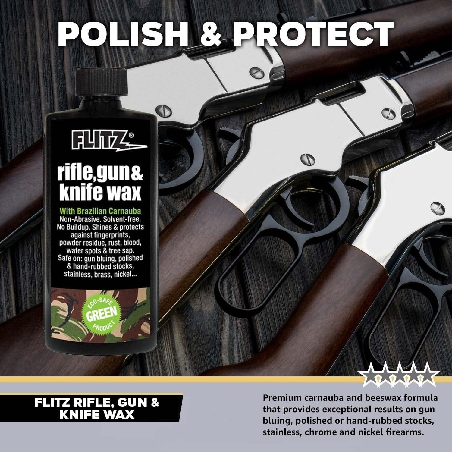 Cera para Rifle Flitz 226g - Pulido y Protección Multi-Superficie