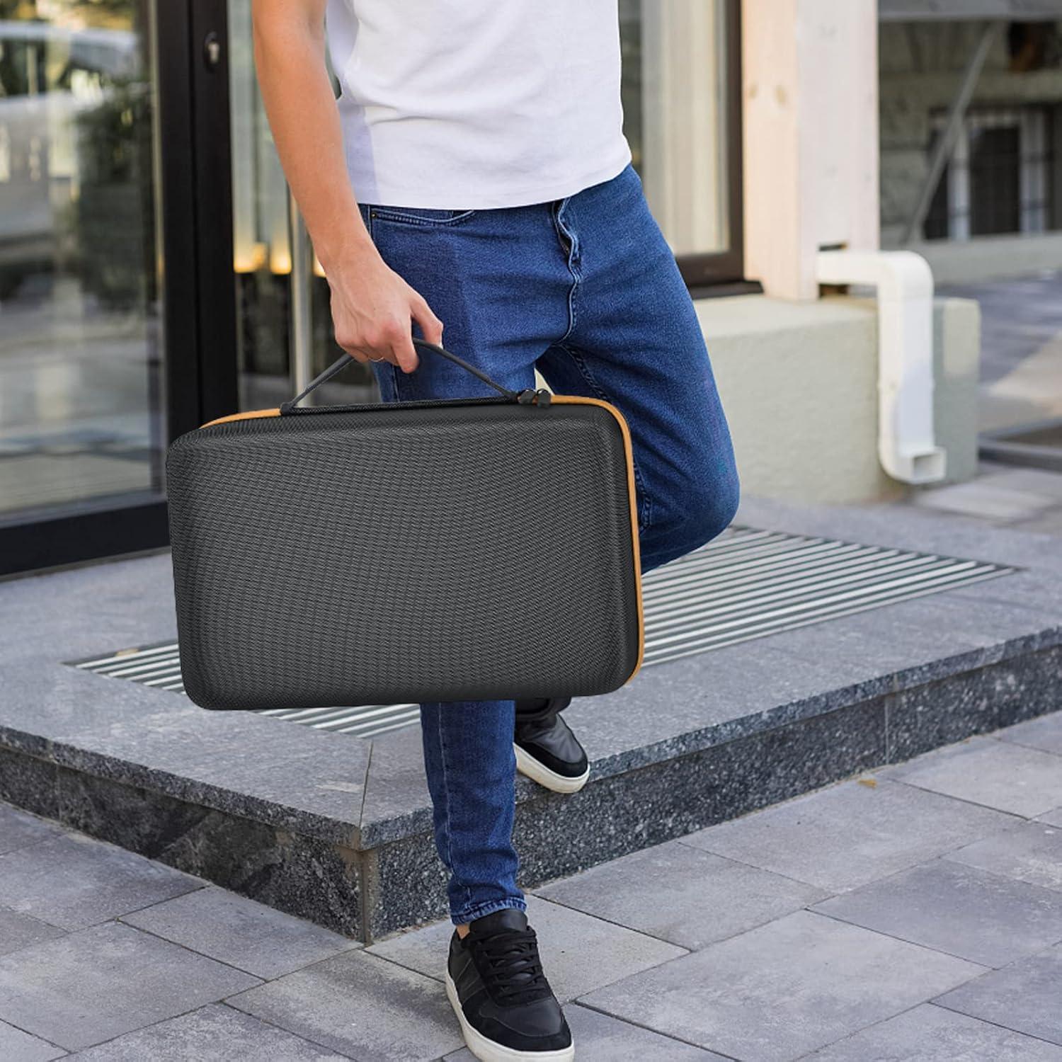 Estuche organizador de cuchillos Boobowl 64+ capacidad marrón